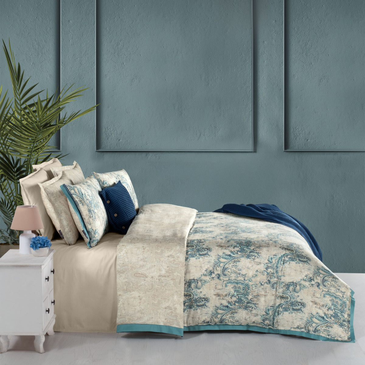 Grand Pamuk Saten Nevresim Takımı Çift Kişilik