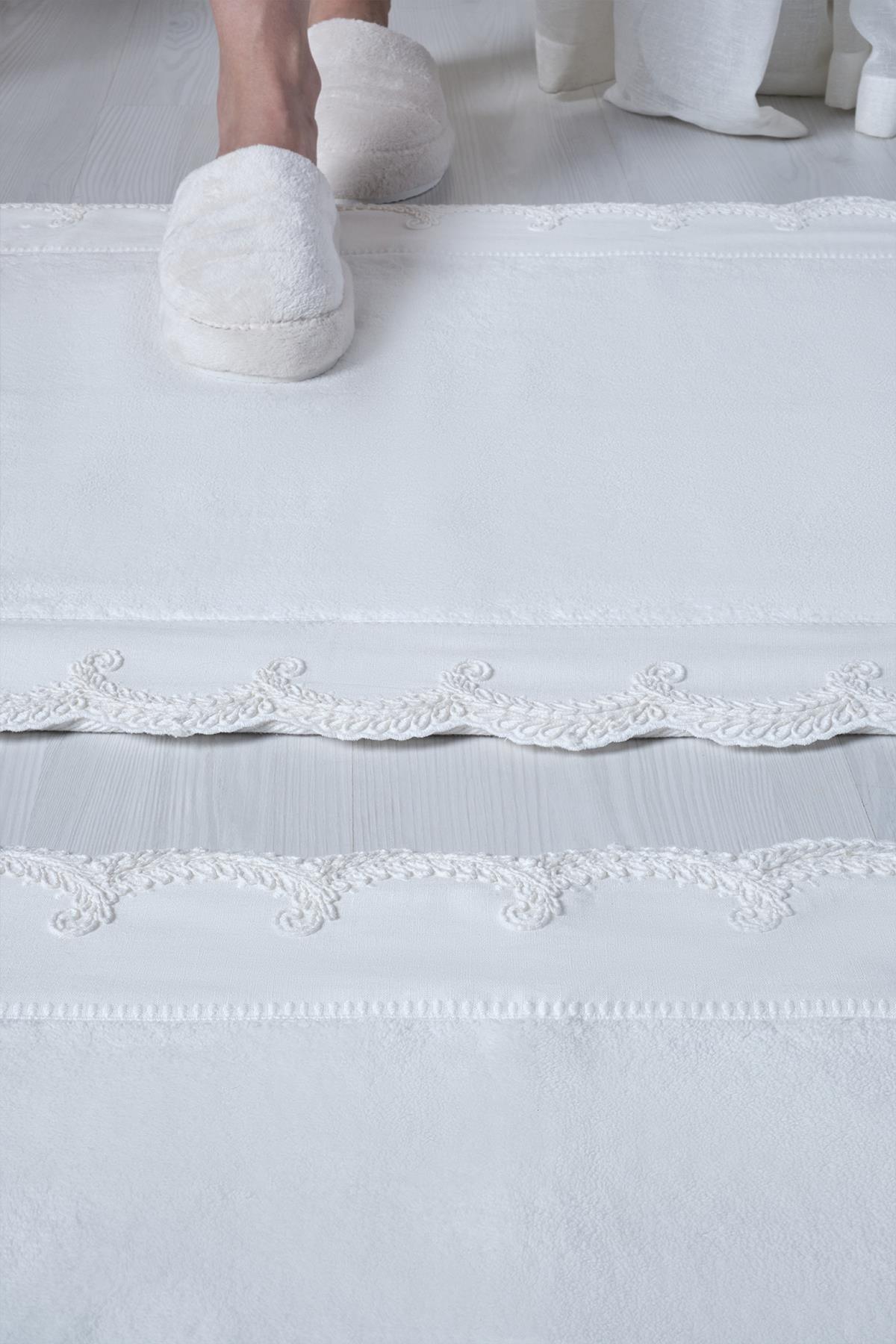 Ramos İşlemeli 2'li Paspas Set (60 x 100 cm)