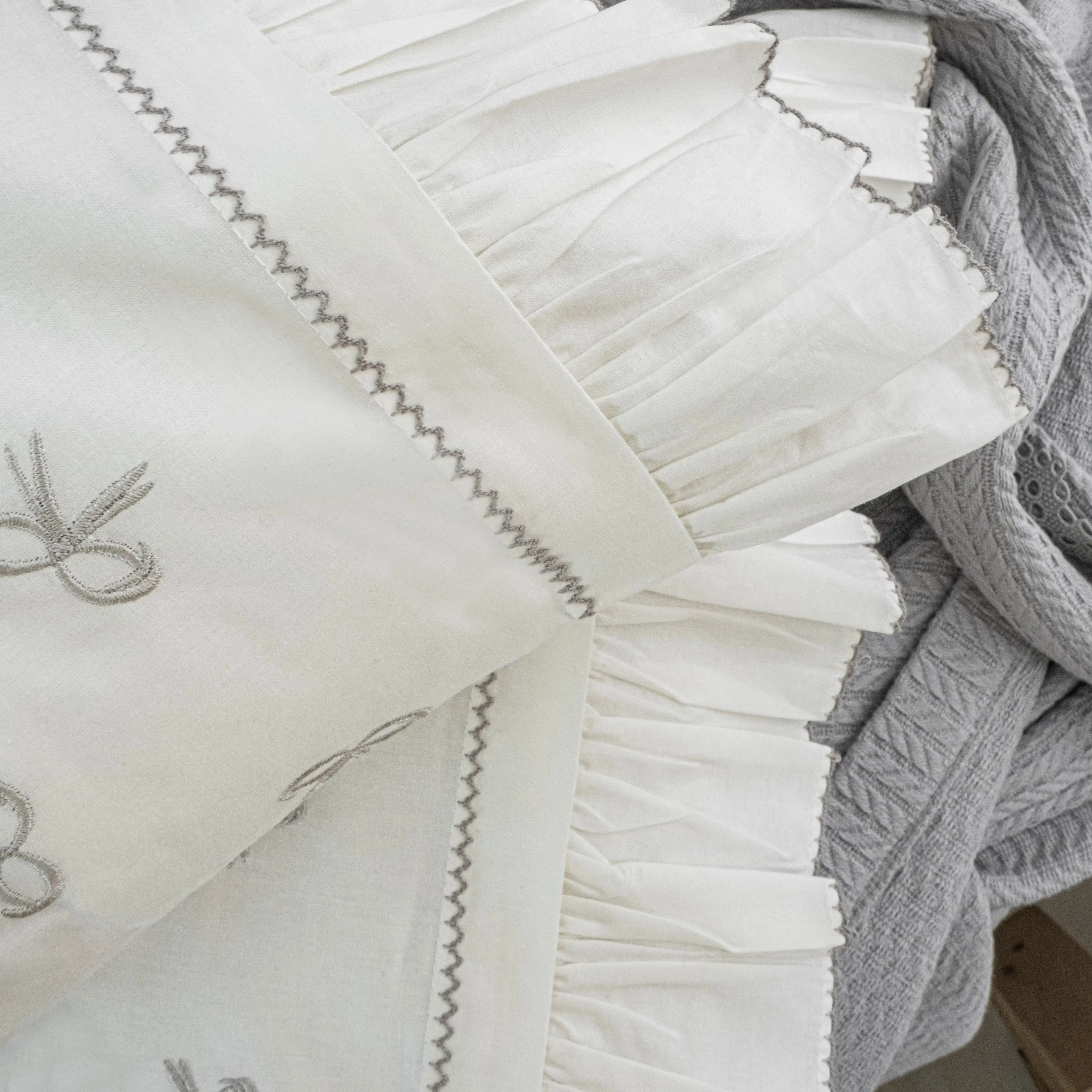 Nancy 4 Parça Pike Takımı / Gri