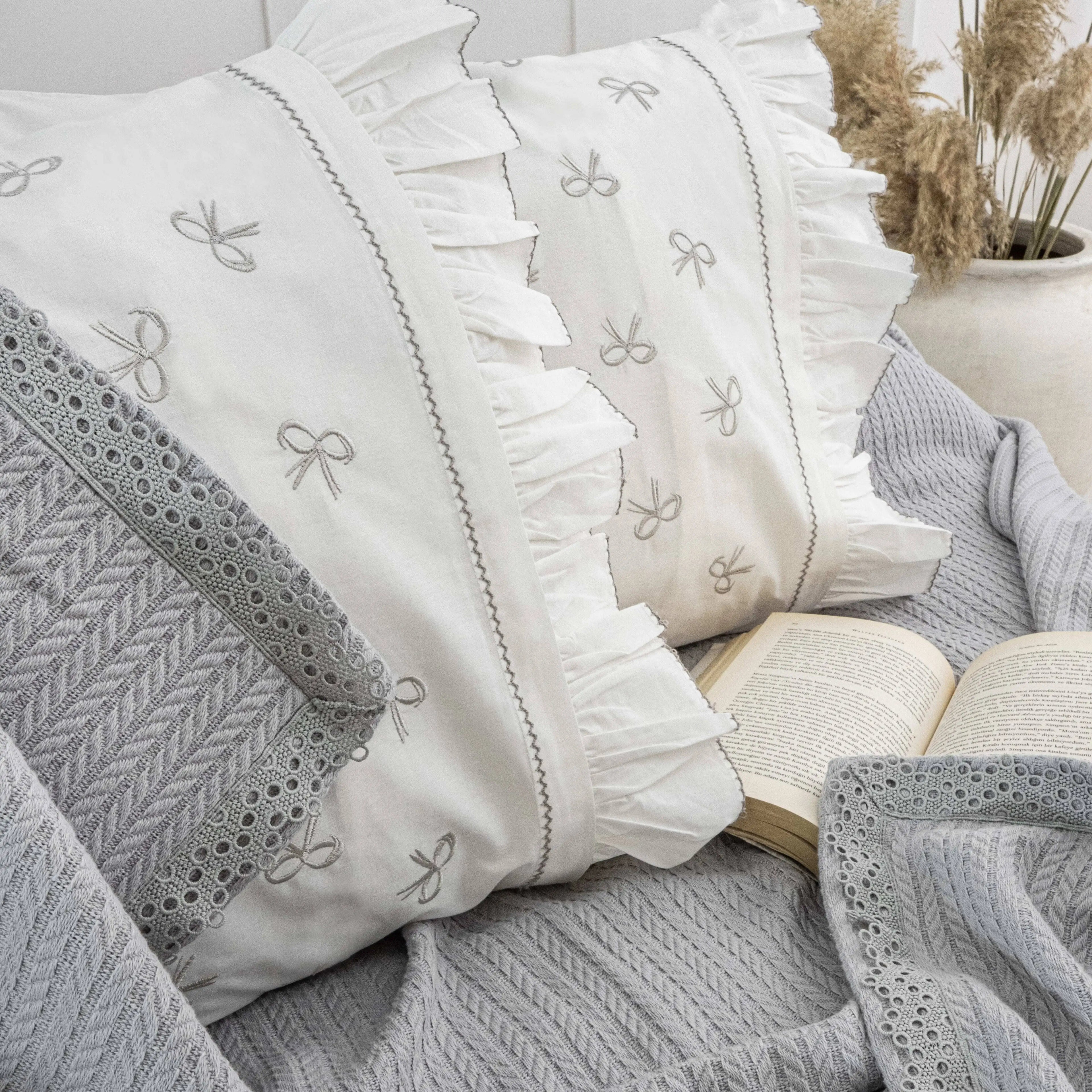 Nancy 4 Parça Pike Takımı / Gri