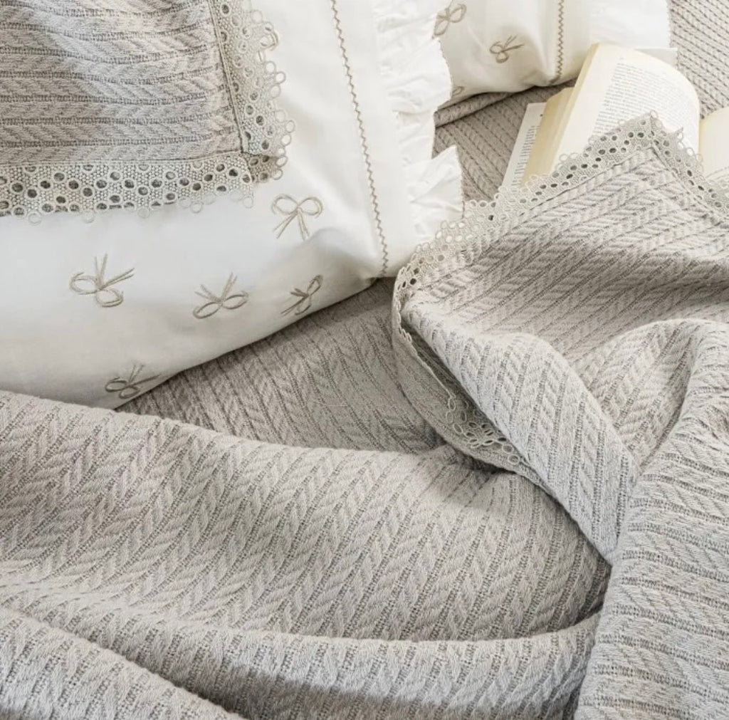 Nancy 4 Parça Pike Takımı / Vizon