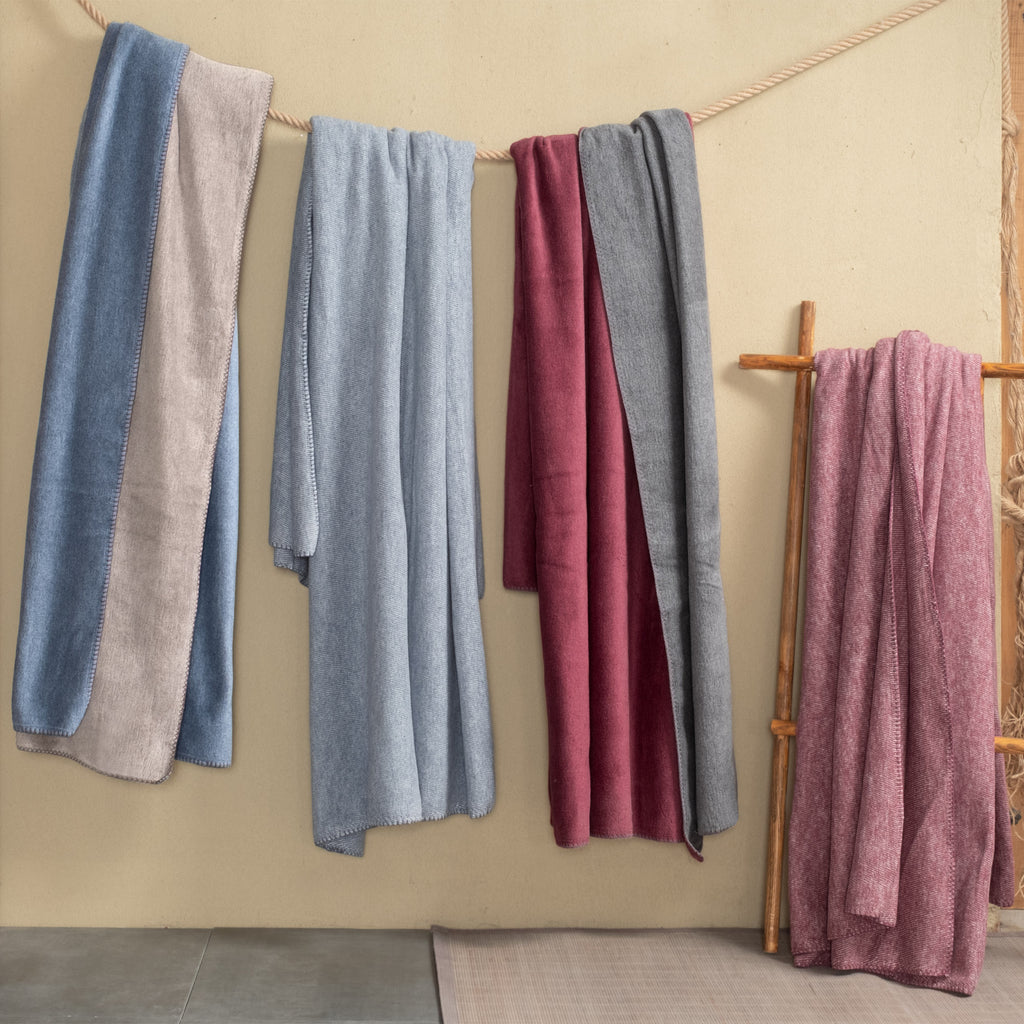 Maren Battaniye Çift Kişilik Mocha