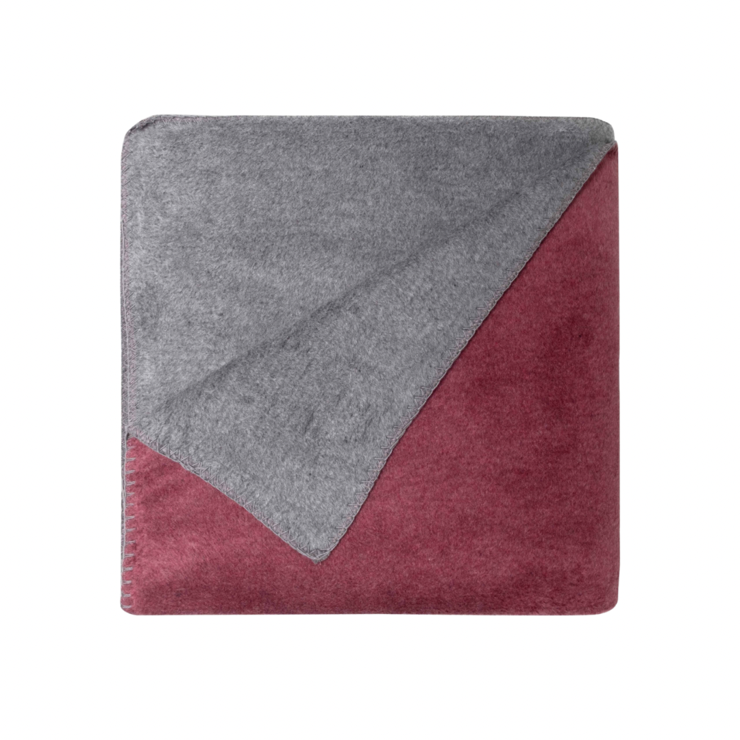 Maren Battaniye Çift Kişilik Bordo