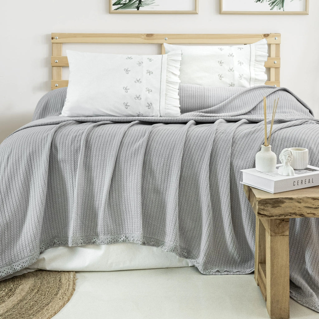 Nancy 4 Parça Pike Takımı / Gri