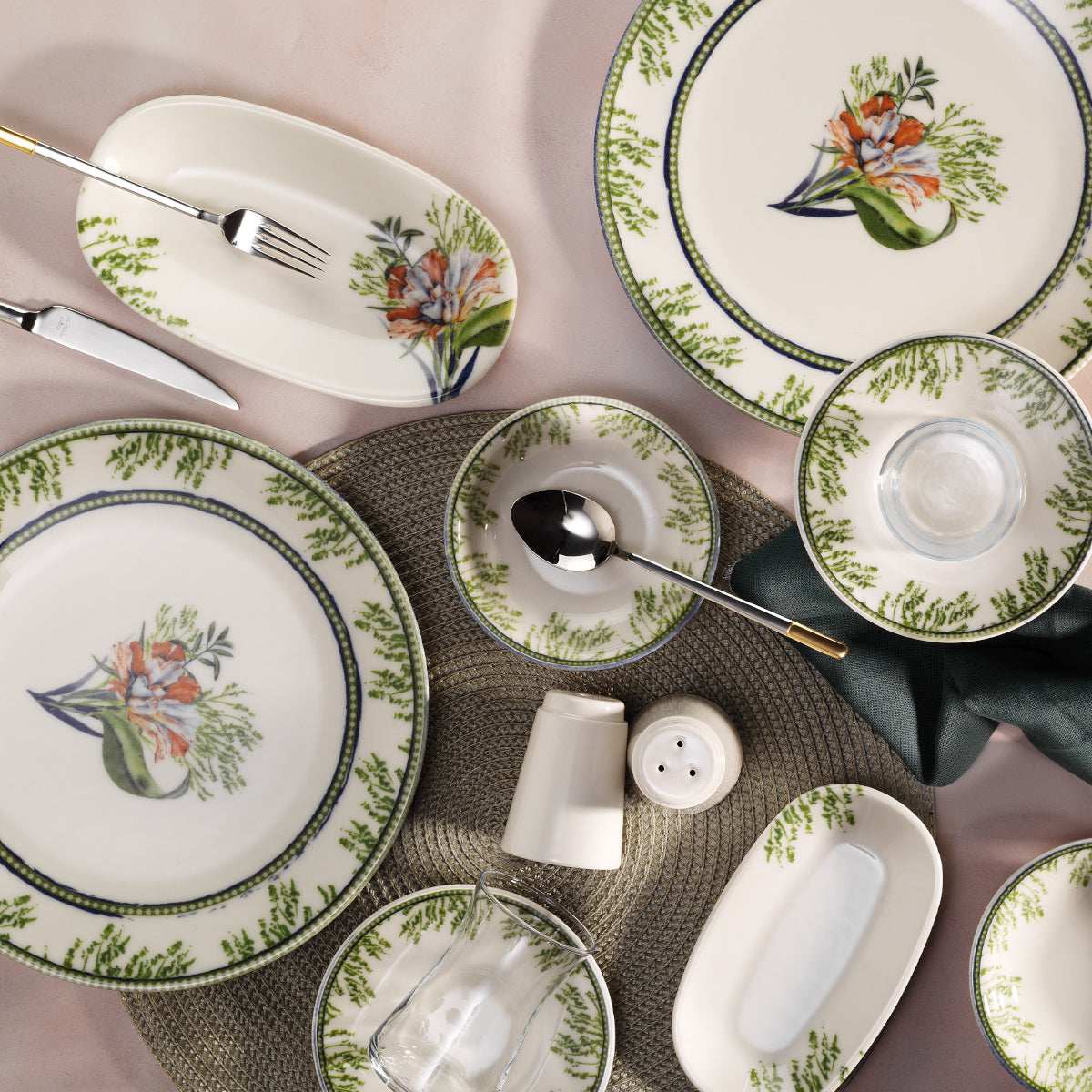 Aryıldız Anita 6 Kişilik 30 Parça Kahvaltı Takımı