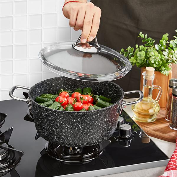 Falez Black Line Derin Tencere 26 cm