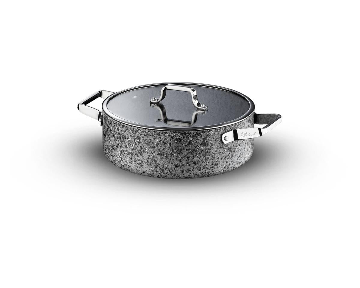 Brioni Stone - Basık Tencere 32 cm