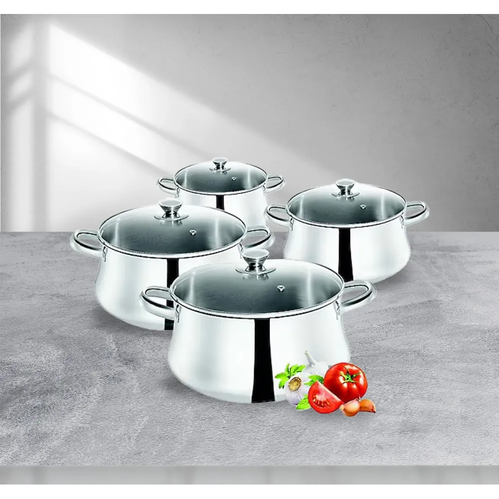 Tefal Classic Çelik Tencere Seti - 8 Parça