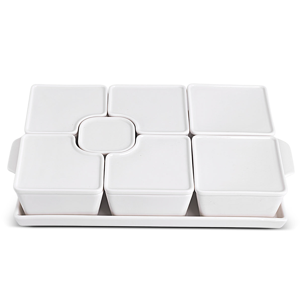 Aryıldız 15 Parça Tepsili Dikdörtgen Kahvaltılık