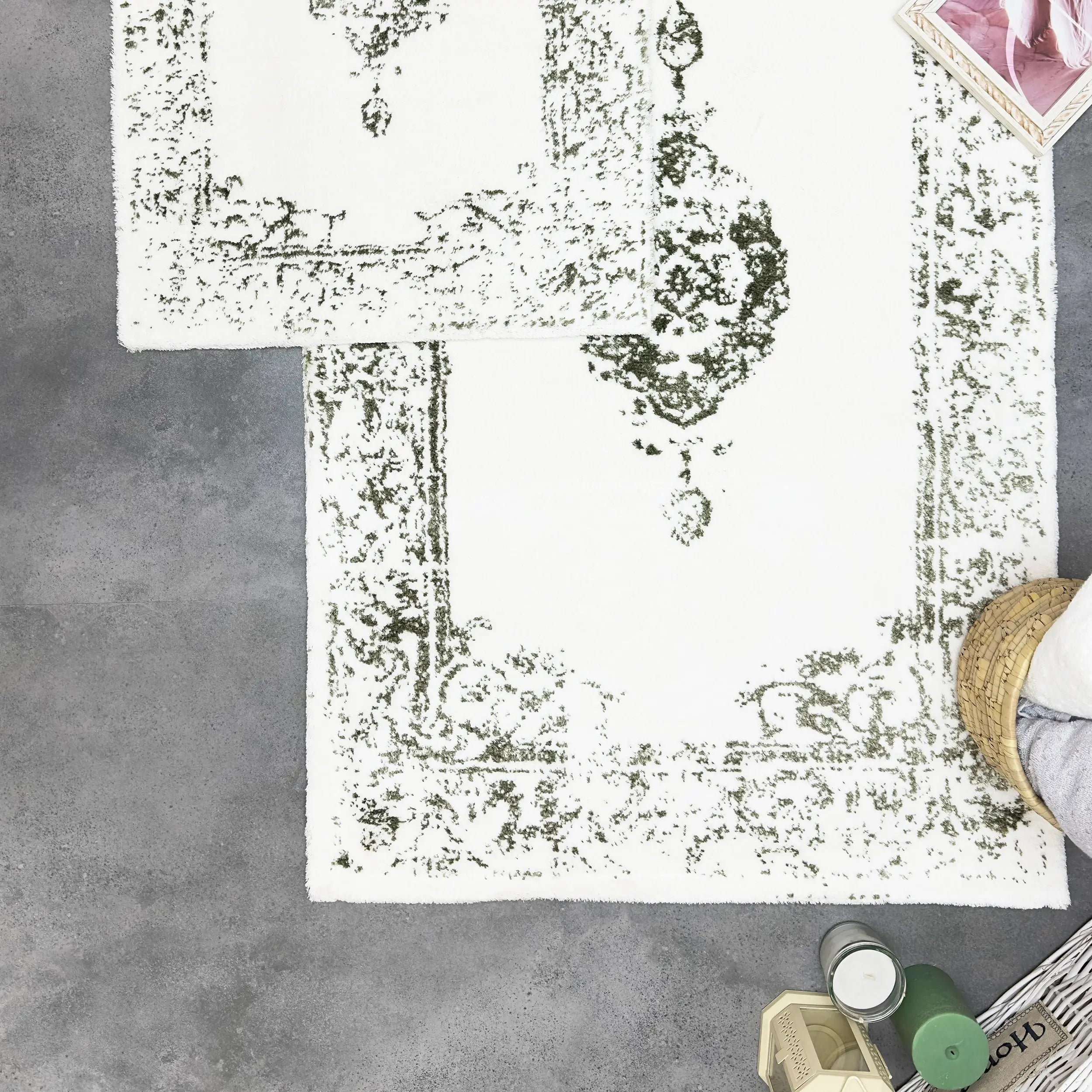 Karsten 2'li Paspas / Ekru Yeşil