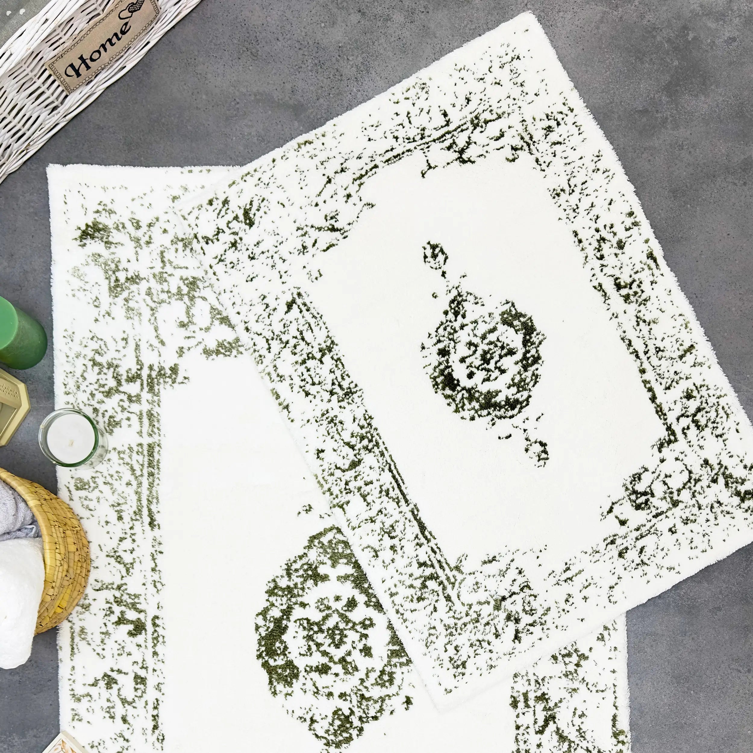 Karsten 2'li Paspas / Ekru Yeşil