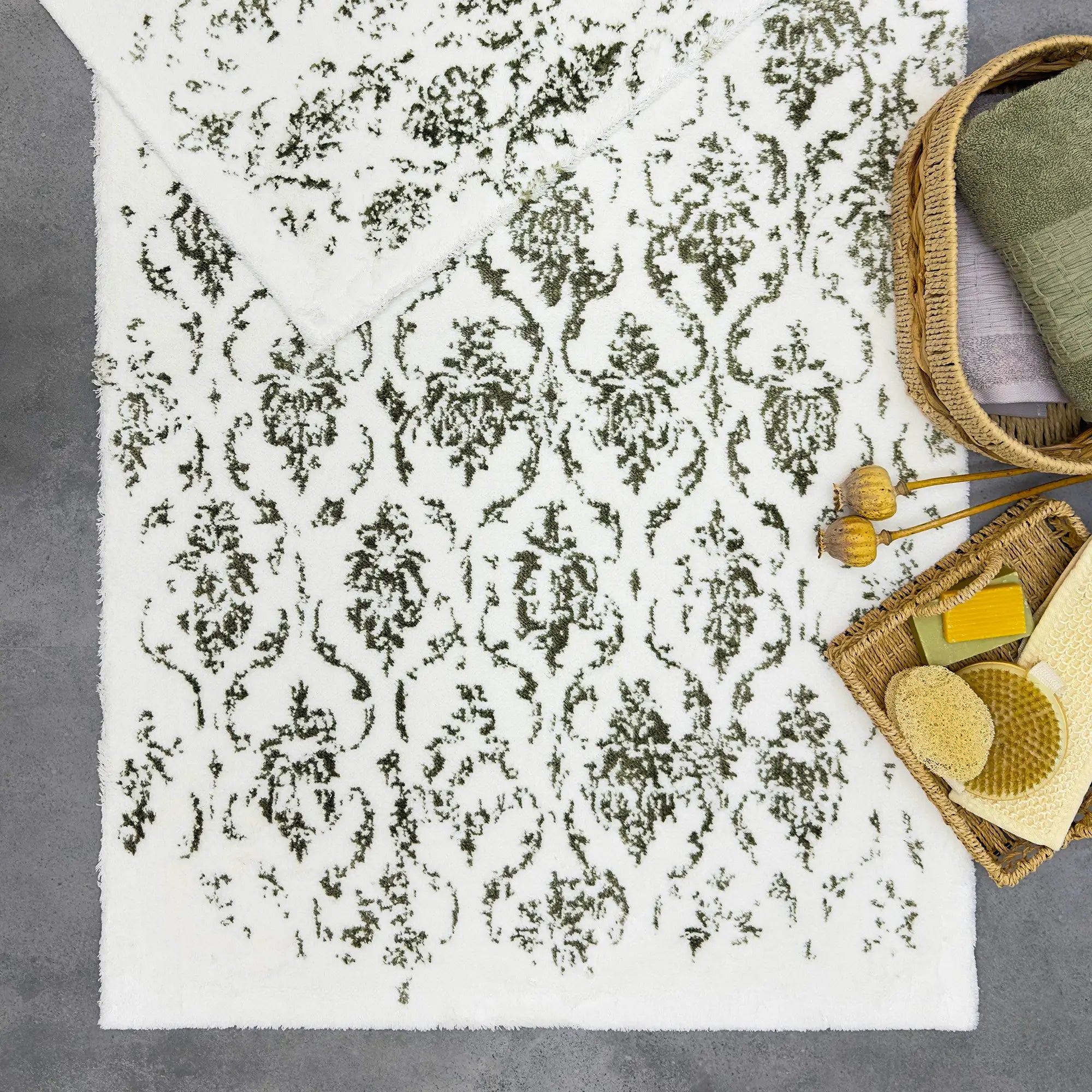 Kerry 2'li Paspas / Ekru Yeşil