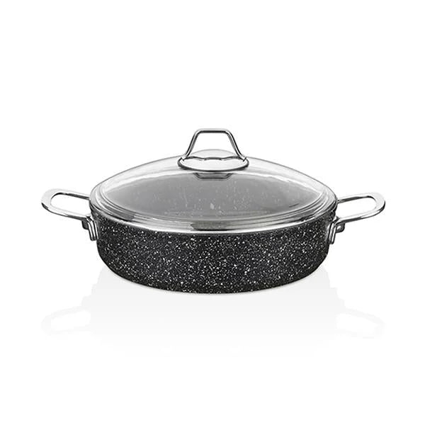 Falez Black Line Kısa Tencere 26 cm