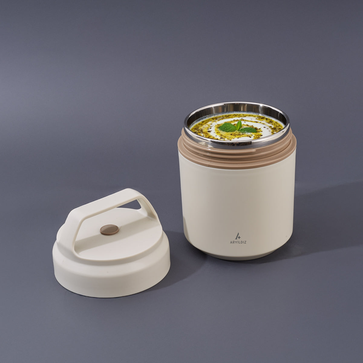 Aryıldız Bento Lunch Box Beige 420 ml