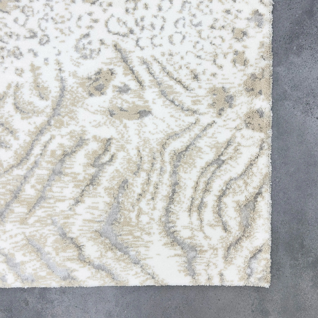 Pole 2'li Pamuk Paspas / Ekru Bej Gri