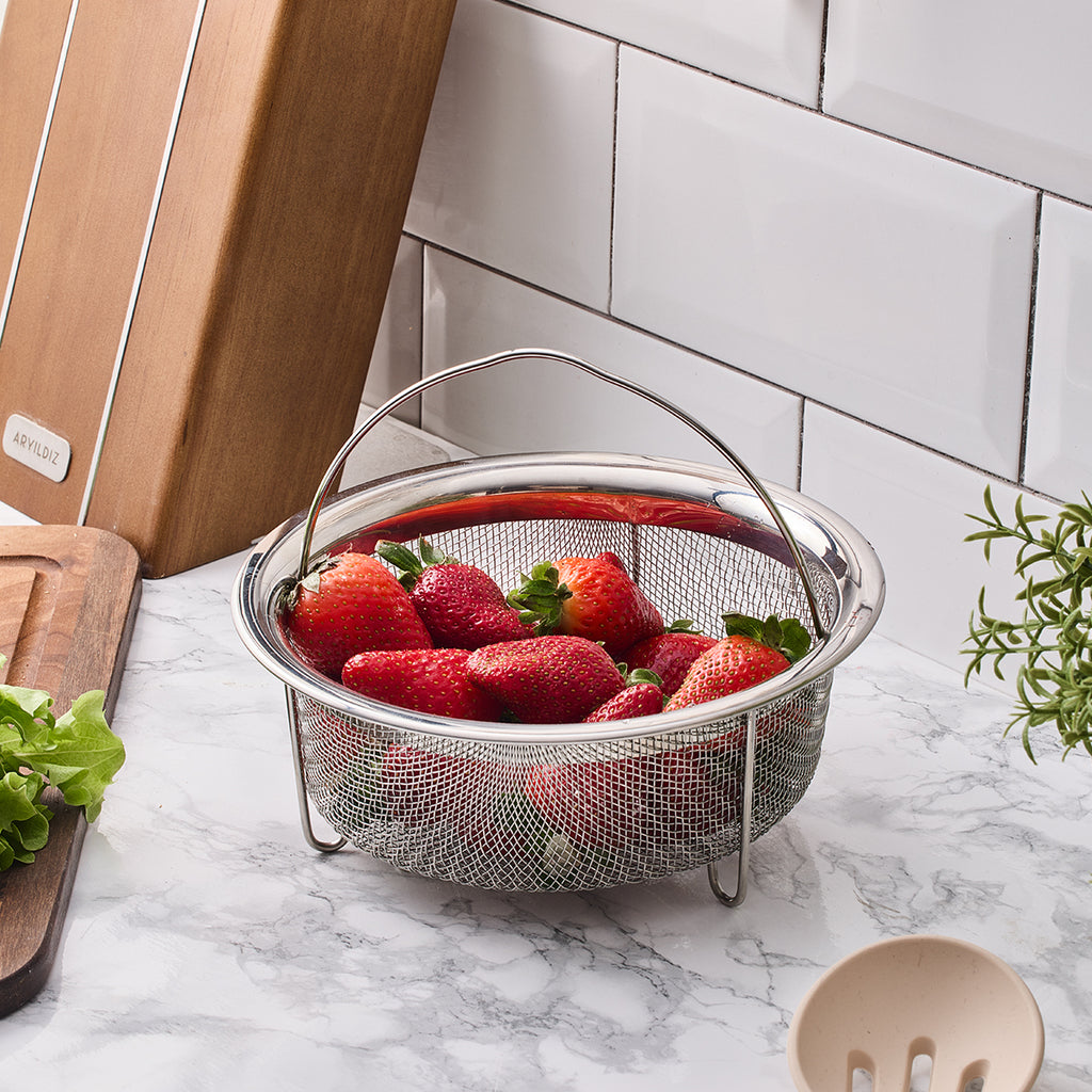 Azaklar Çeyiz Sepet Süzgeç 20 cm