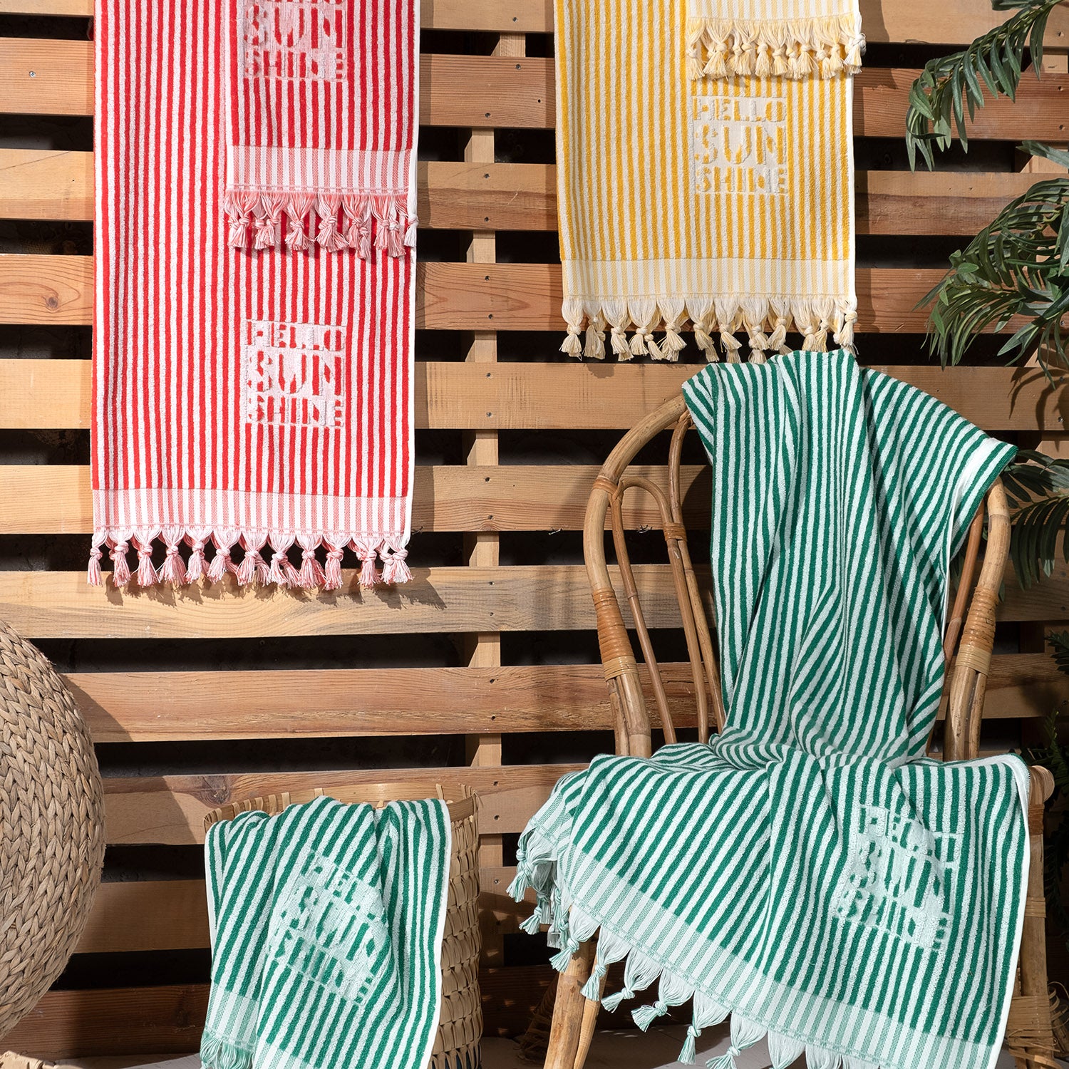 Sun Shine Sarı Havlu 50x90