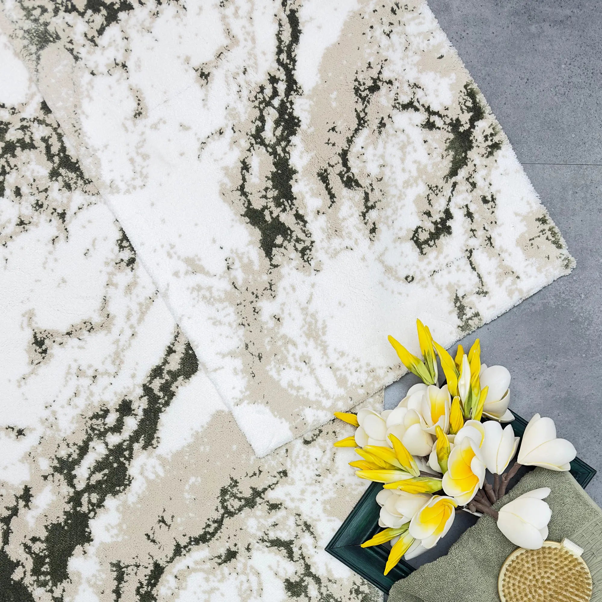 Veronica 2'li Paspas Takımı / Ekru Yeşil